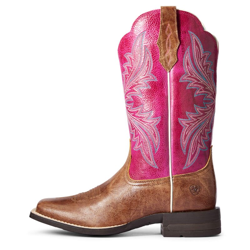 Ariat Western: West Bound Botas Western Mujer - Marrones Oscuro (DWTHY3691)